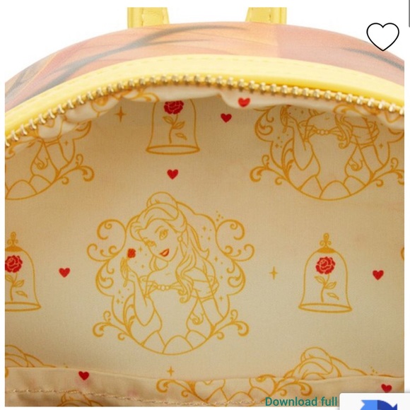 Beauty and the Beast Princess Scenes Mini Backpack - Picture 9 of 9